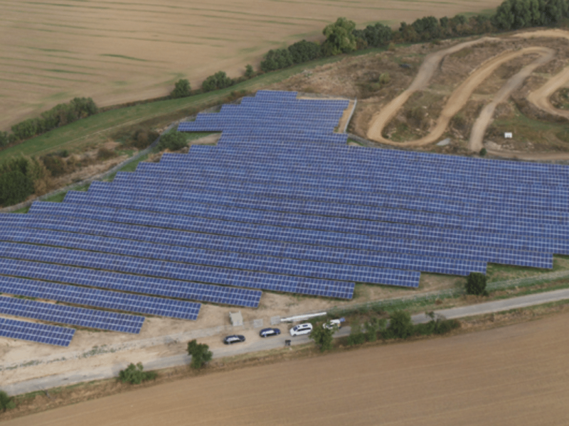 Solaranlage in Bilzingsleben